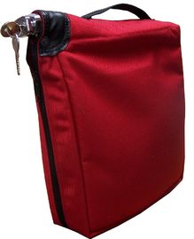 Portable Locking Bank Deposit Bags For Home Security , Zipper Bank Bags