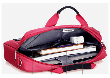 Customized pretty 14 inch laptop bags , women computer bags for travel or office