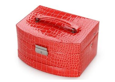 Makeup organizer lockable jewellery box , necklace earring jewellery box