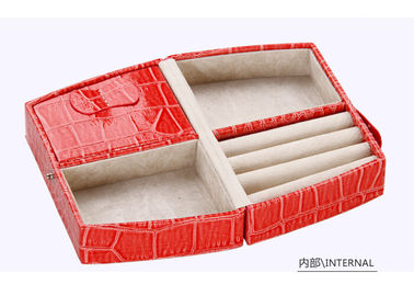 Makeup organizer lockable jewellery box , necklace earring jewellery box