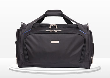 Travel large black duffle bag for men OEM / ODM Passed EN71 , RoHS