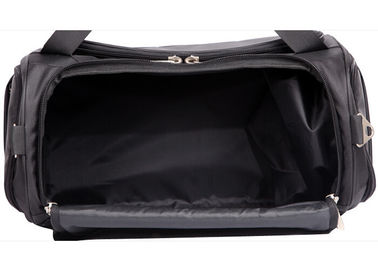 Travel large black duffle bag for men OEM / ODM Passed EN71 , RoHS