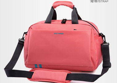 Small Super water repellant coating nylon sports duffle bags for women orange color