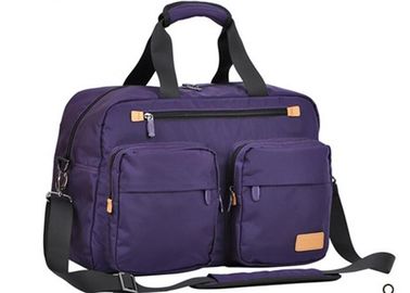 Lightweight Sports padded duffle bags , large duffle bags for travel dark blue or purple color