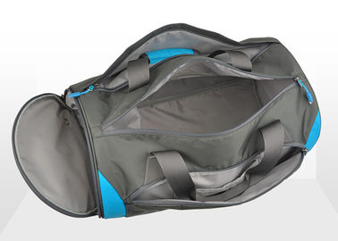 Blue 16inch 18 inch Duffle Bags , gym sports bag with smooth zipper