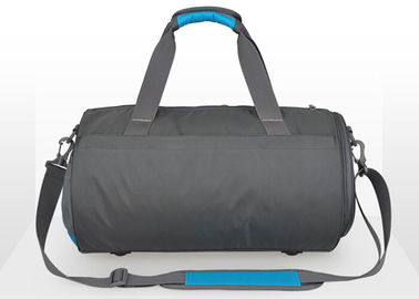 Blue 16inch 18 inch Duffle Bags , gym sports bag with smooth zipper