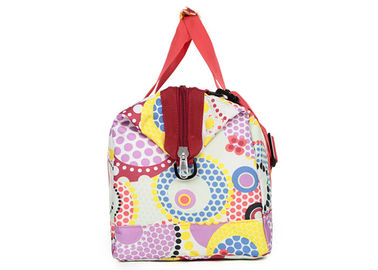 Colorful Sports Duffle Bags with PE foam full lining inside canvas duffle bags