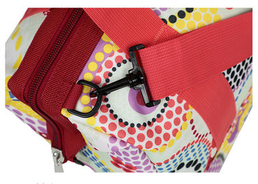Colorful Sports Duffle Bags with PE foam full lining inside canvas duffle bags