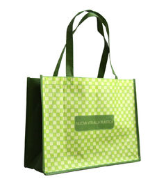 Portable PP Woven Shopping Bags Small Fresh