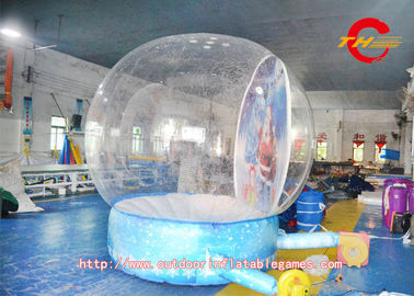 Shopping TPU Transparent Bubble Tent Snow Exhibition For Christmas