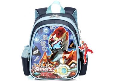 Stylish personalized kids backpacks for school polyester material , Silk screen printing Logo