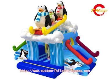 Ice World Commercial Water Slides for pools , Outdoor Children's Playground