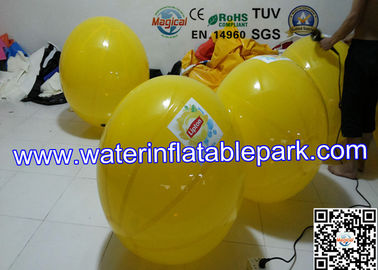 Full Color Children Inflatable Water Ball For Swimming Pool , Water Running Ball