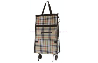 Logo - printing foldable trolley shopping tote bag  for shopping mall