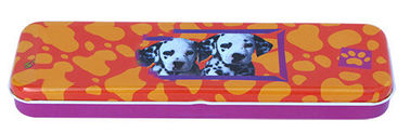 Children's Pencil Tin Box 208 x 63 x 15mm , Pen Case With Custom Artwork