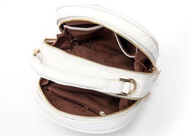 Diamond embossed fabric high fashion handbags personalized light gold hardware decoration
