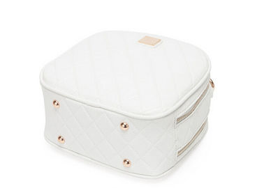 Diamond embossed fabric high fashion handbags personalized light gold hardware decoration