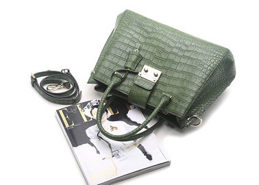 Fashion Ladies Handbags with small pocket inside , womens leather tote bag