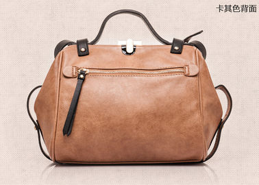 Western Style Fashion Ladies Handbags , retro leather motorcycle bag  large capacity