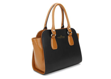 Fashion Ladies Leather Handbags / Womens Tote Bags with pocket