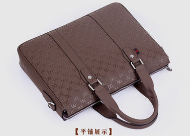 High grade Cow leather Mens Business Briefcases for travel Crossbody Shoulder Bag