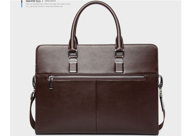 Custom Eco - friendly ipad mens leather briefcases & business bags black or dark blue
