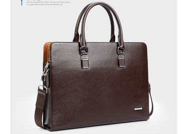 Custom Eco - friendly ipad mens leather briefcases & business bags black or dark blue