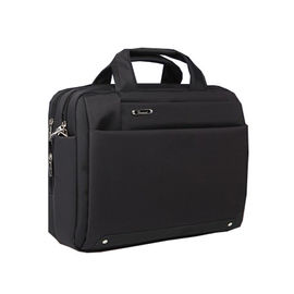 Polyester Durable Oxford Briefcase Womens Laptop Tote Bags , Red / Grey