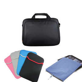 OEM Black Big Polyester / Oxford Briefcase Office Handbags For Men