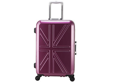 Hard wearing trolley plastic 4 piece luggage set 20 23 26 29 inch for business and travel