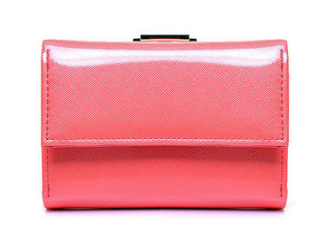 Shiny toothpick grain PU Purses efficiency large capacity design