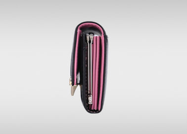 Retro pattern PU Wallet with custom acid resistant zinc alloy hardware