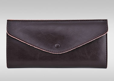 Professional Premium split leather thin womens wallet OEM / ODM