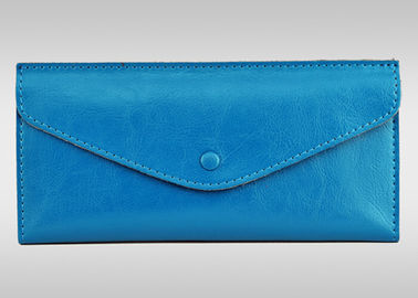 Professional Premium split leather thin womens wallet OEM / ODM