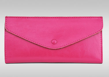 Professional Premium split leather thin womens wallet OEM / ODM