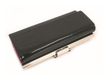 Customized credit card wallets , small womens leather wallets with coin purse