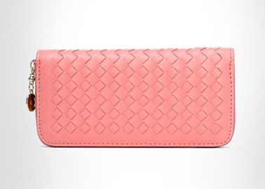 Promotional Water resistant pu leather wallet for cash and receipts for lady