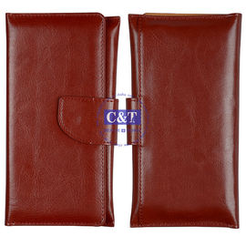 Envelope Leather Purse Samsung Galaxy S5 S2 S3 S4 iPhone4 4S 5 5S Wallet Pouch Case
