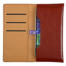 Envelope Leather Purse Samsung Galaxy S5 S2 S3 S4 iPhone4 4S 5 5S Wallet Pouch Case