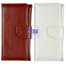 Envelope Leather Purse Samsung Galaxy S5 S2 S3 S4 iPhone4 4S 5 5S Wallet Pouch Case