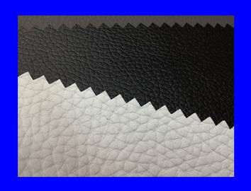 Waterproof 0.8mm Thickness Synthetic PVC Leather Upholstery Fabric For Sofa