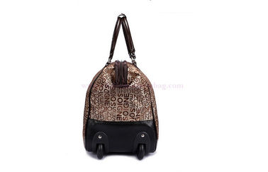 Large roller business weekend travel luggage bags with logo printing