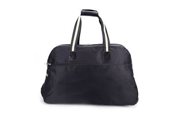 Purple waterproof large aluminum trolley travel bag for women OEM / ODM