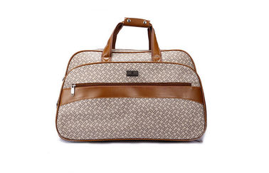 Fashionable duffel trolley travel business bag with smooth rolling wheels