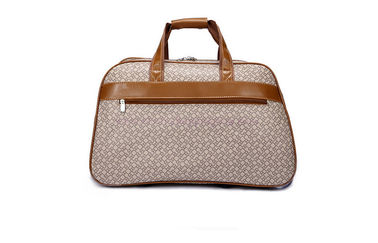 Fashionable duffel trolley travel business bag with smooth rolling wheels