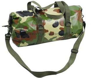 Travel / sport outdoor camouflage PVC mesh duffel bags for women / men
