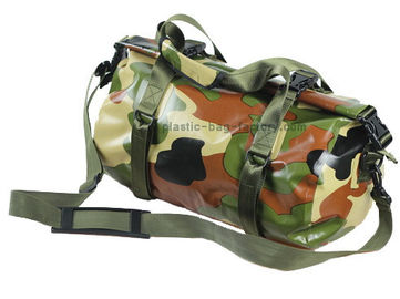 Travel / sport outdoor camouflage PVC mesh duffel bags for women / men