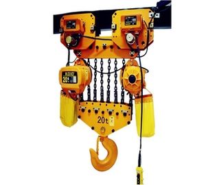 1 ton - 25 ton Electric Chain Hoist With Travelling Trolley For Industrial