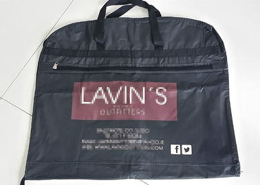 Mens Hanging Garment Bags With Pockets / Cloth Garment Bags with Zipper