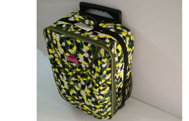 Customized Camouflage Small Hand Luggage Suitcases with Double Roller Design
